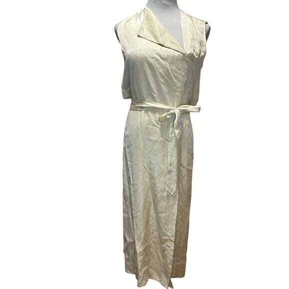 Nwt- Zara DRESS WITH PLEATED BACK ZW COLLECTION-XS - Picture 6 of 8